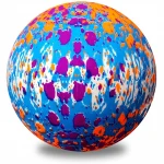ActEarlier Splat  toy ball Bright and colorful mini paint splatter balls indoor outdoor Clear Pvc Inflatable Ball
