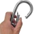Import Ailot 4*40mm Yoga Hammock Trigger Snap Hook Titanium Swivel Wire Gate Carabiner from China