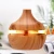 Import Air Explosion Colorful Wood Grain Aroma Machine humidifier, portable car home USB sound wave nebulizer large capacity from China