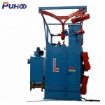 Airless spinner hanger hook type shot blasting machine/hanger shot blast abrator