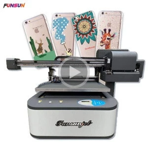 All Size UV LED Flatbed Printer 1440dpi Phone Case Metal Wood Printer (A1/A3/FS1015/FS2513)