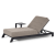 Import All Waterproof and UV Resistant upholstery fabric outdoor lounge bed garden lounger from China