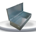 Aluminum Camper Tool Box W/ Lock Pickup Truck Bed ATV Trailer Storage