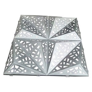 Aluminum Material Metal Wall Facade Panels For Building Decoration Aluminum Perforated Facade Panel