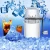 Import Amazon cross-border European  small home hand shredder transparent multi-functional hand ice Ice Crusher shaver DIY from China