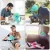 Amazon New Personal New 3 Speed Desk Mini Fan Pattern Mini Handheld Baby Stroller Octopus Fan