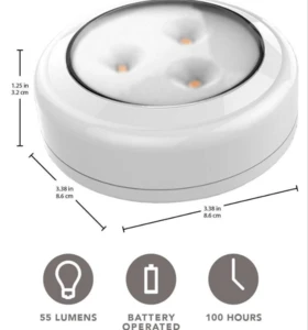Amazon New  wall lights  LED Under Cabinet Lighting Battery Powered Lights