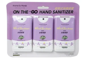 Amazon Popular New Design 38ml 45ml 50ml Credit Card Flat Type Empty Plastic Refillable Hand Sanitizer Perfume Spray Disinfectant