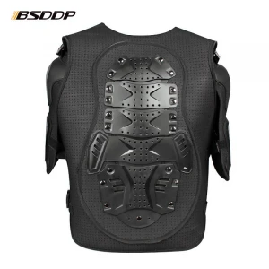 Amazon top selling 2020 motorcycle stainless steel mesh vest body armor sports riding shoulder elbow joint protection gear moto