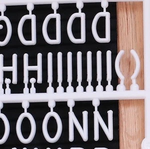 America oak frame 10*10 inch outdoor black changeable letter signs board with letters amazon hot sell