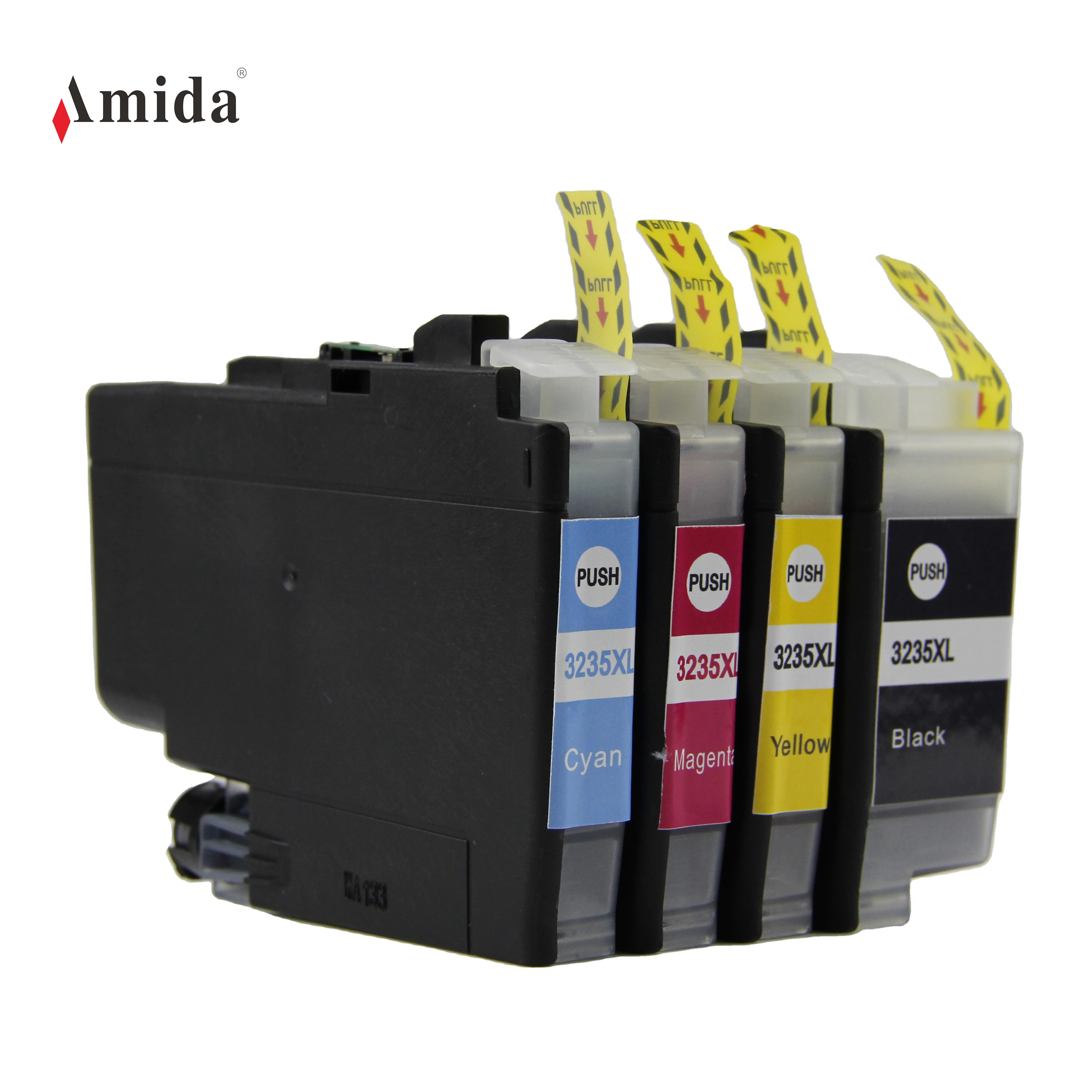 Amida Ink Cartridge LC3235XL Color Compatible  for DCP-J1100DW/MFC-J1300DW Printer LC3235XL