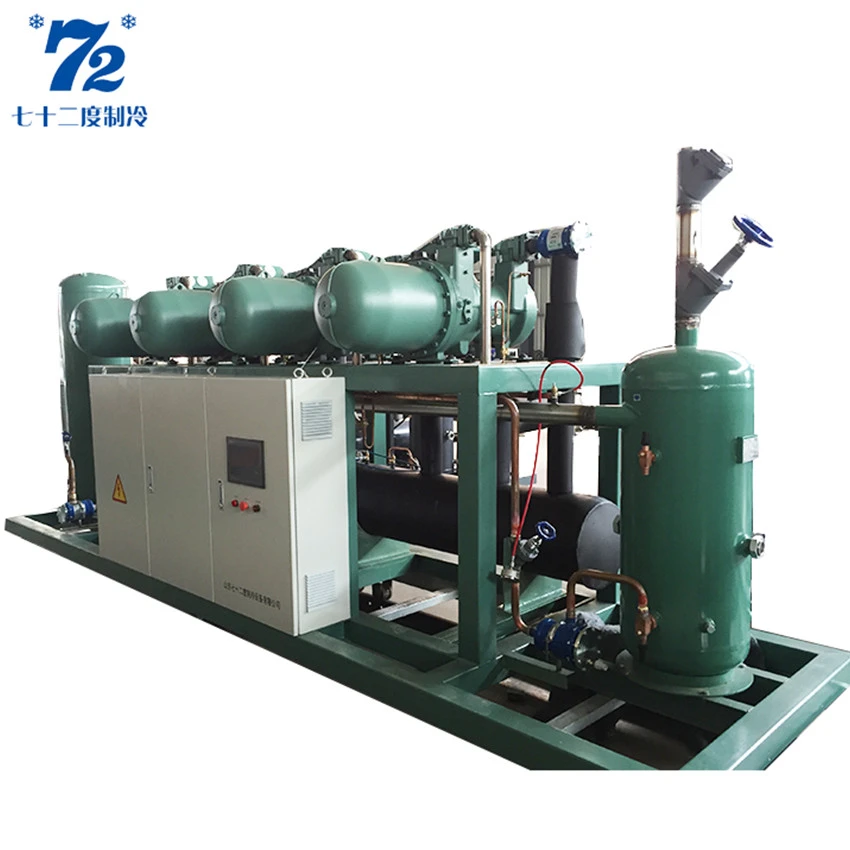 ammonia compressor refrigeration rack unit system