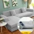 Anti-slip Slipcovers Sectional Elastic Stretch Love seat Couch Cover L shape Protective Spandex Sofa Cover for Room