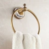 Antique bronze Euro style Solid Brass towel ring ,Bathroom Hardware Product,Bathroom Accessories HJ-1808