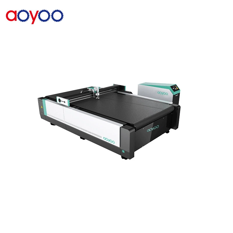 AOYOO fast speed automatic roller blind fabric cutter blinds cutting table