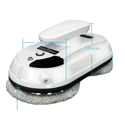 App control  window smart vacuum cleaning robot machine with water spray robot window washer