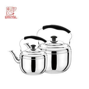 Apple Shape  Stainless Steel Water Stovetop Whistling Kettle