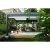 Import arches, arbours, pergolas aluminium  high quality outdoor louvered roof  kits bioclimatique garden gazebo from China