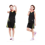 Arm sleeves printing basketball jerseys basketball wear uniform design color yellow