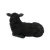 Import art  animal resin figures deocarive resin art black sheep statues realistic animal resin crafts for home decor or gift from China