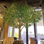 Artificial  Plastic Olive Tree For Living Room Decorative Large Indoor Artificial Trees