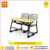 Attractive Grey Color School Study Desk and Chair Set