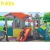 Import Attractive Outdoor Children Playground Equipment Toys Plastic Kids Indoor Playhouse With Slide from China