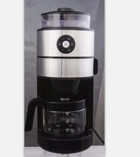 Automatic 6 cups Burr Grind and Brew Coffee Maker with Grind Coffee Brean and Coffee Brewing