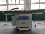 Automatic commercial laundry press machine for steam ironing table