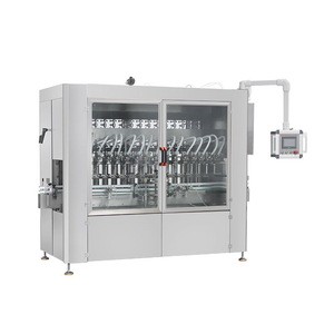 Automatic Servo Piston Type Daily Chemical Liquid Detergent Shampoo Filling Capping Labeling Machine Line