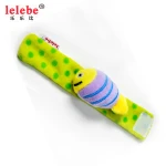 Baby wrist strap 2020 OEM/ODM wholesale infant handbell plush stuffed soft toy kids watch band hot sale baby rattle