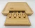 Import Bamboo Cheese Board Cutlery Set chopping block with Slide-Out Drawer from China