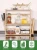 Bamboo Spice Rack Storage Shelves-3 tier Standing pantry Shelf for kitchen counter storage,Bathroom Countertop Storage Organizer
