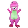 Barney and friends movie cartoon dinosaur mascot costume cosplay