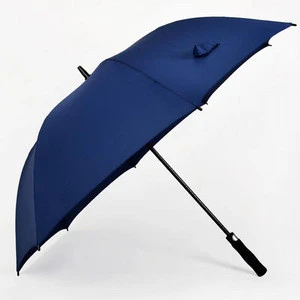 Basic type windproof automatic  umbrella Logo Customized Auto Open Straight Golf Umbrella