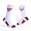 Basketball Sport Sock Woven Mid-Calf Socks Classic Basketball Custom Logo Compression Socks