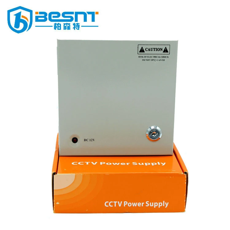 BESNT Japan hot selling 12v outdoor waterproof plastic power supply unit for cctv camera BS-PT12