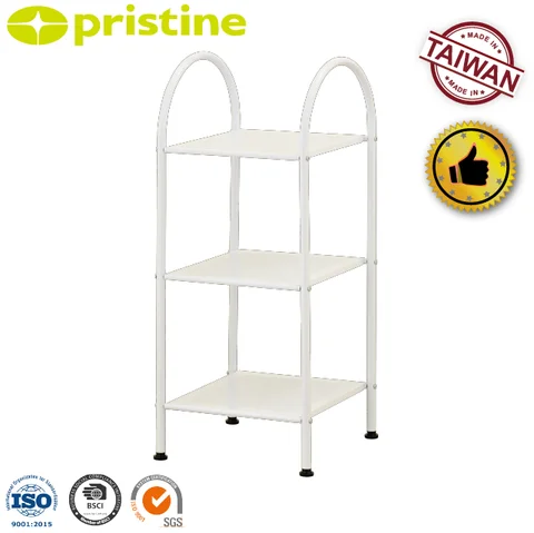Best OEM Sale 3-Tier Metal Household Storage Organizer Corner Bathroom Furniture-Manufactured Household Storage Manufacturer