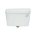 Best quality Front Lever Handle single flush and dual flush push button Toilet Plastic Cistern Flush Tank for bathroom commode
