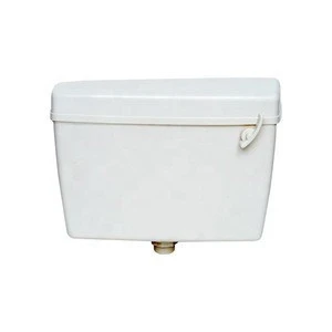 Best quality Front Lever Handle single flush and dual flush push button Toilet Plastic Cistern Flush Tank for bathroom commode