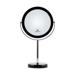 Best-selling 360 degree rotation makeup mirror standing cosmetic mirror with Metal stents