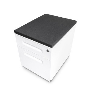 best selling best price 2 drawer Mobile Pedestal manufacturer USA, White