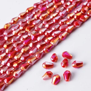 Best Thru Hole Drop  Beads 10*15mm Teardrop Jewelry Making Beads for Sale