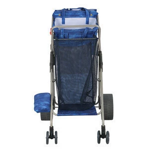 Big Capacity portable utility garden beach tool wonder wagon with detachable tote bag