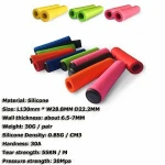Bike Girps UltraLight Silicone Material Handlebar Girps High Density MTB Bicycle Handlebar Anti-slip Cycling Grips Bicycle Parts