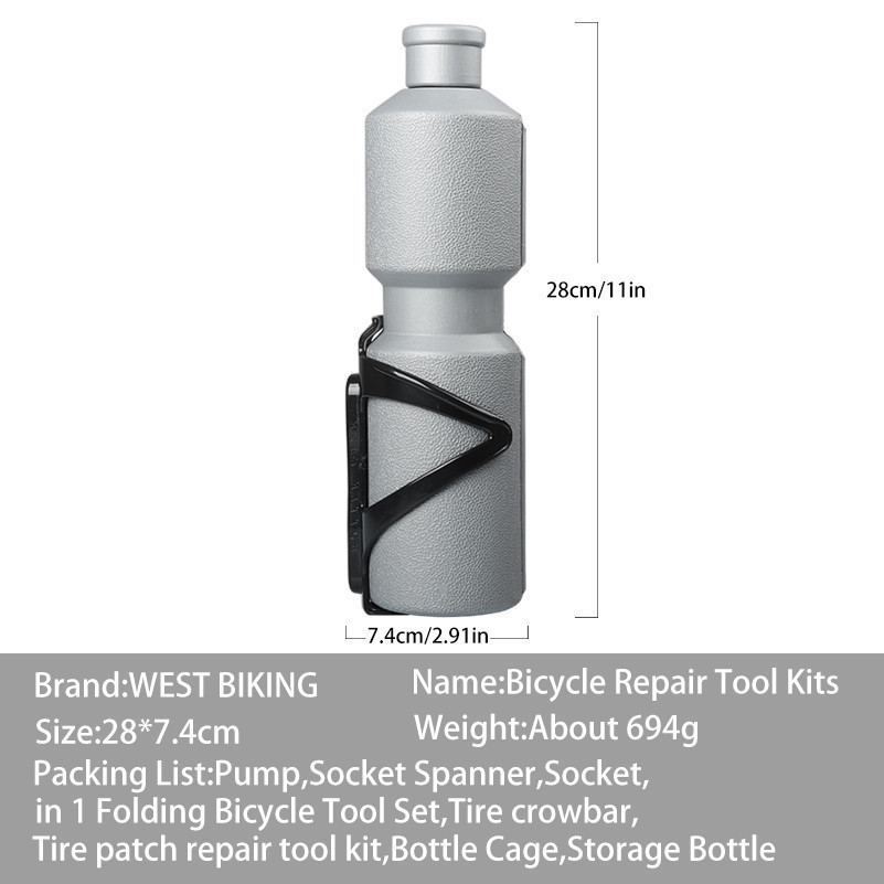 bicycle tool storage bottle