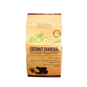 Biodegradable 3kgCoconut Shell Charcoal Briquette for BBQ