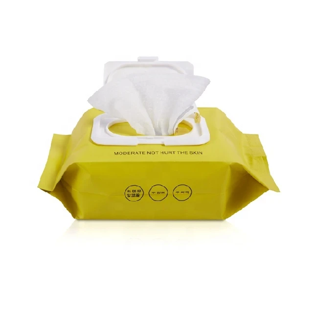 Biodegradable flushable reusable cleaning wet wipes