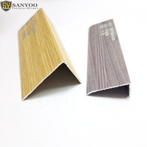 black aluminium tile edging copper external  stair nosing supplier cheap low MOQ