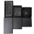 Import black black gift box of texture art paper wallet belt packaging boxed gift set on sell with stock from China